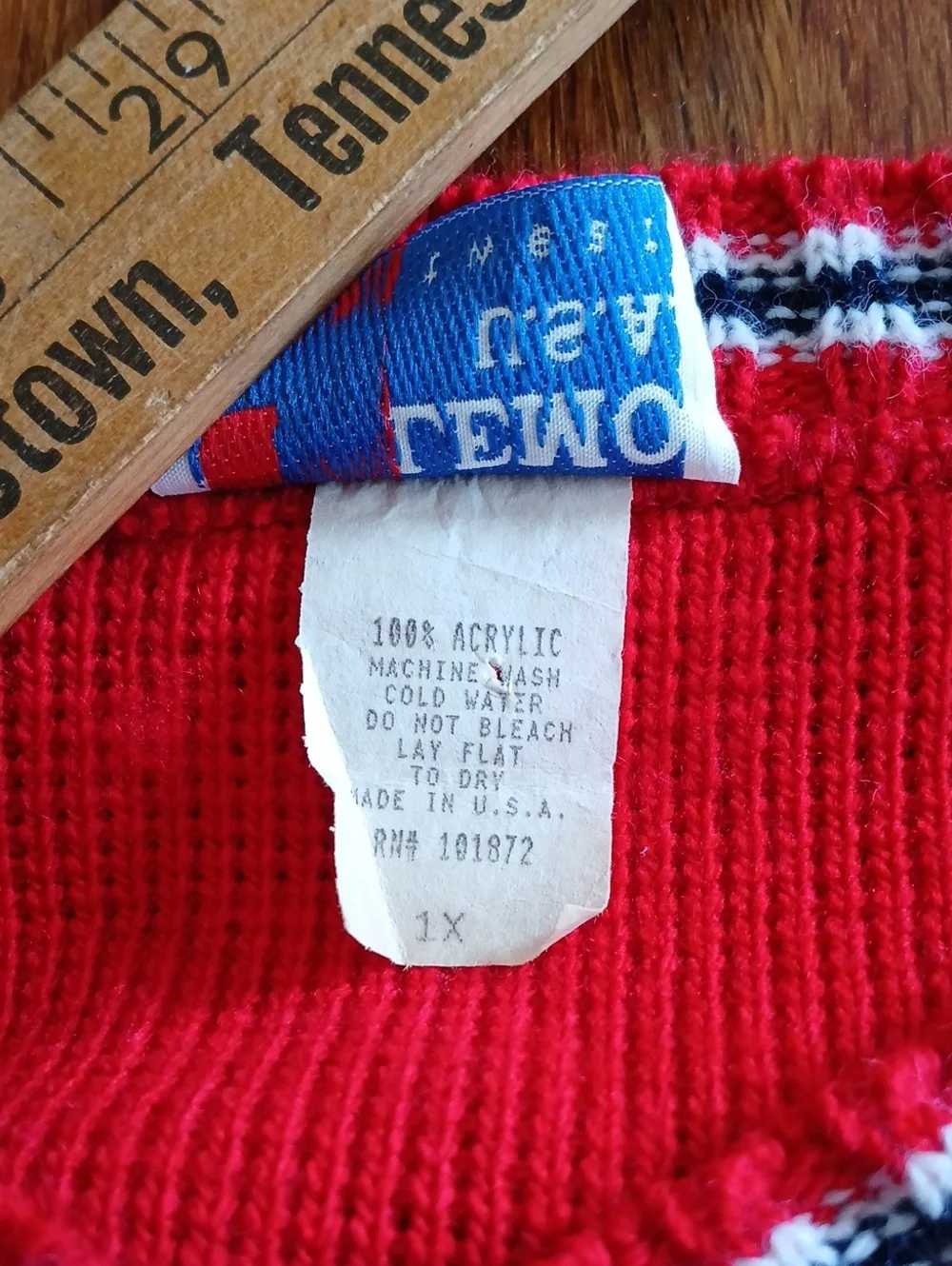 Vintage Lemo USA Sweater - 1X